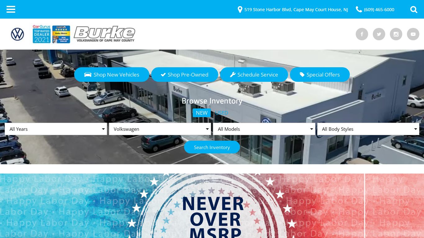 Burke Volkswagen | Volkswagen Dealer | Atlantic City, NJ
